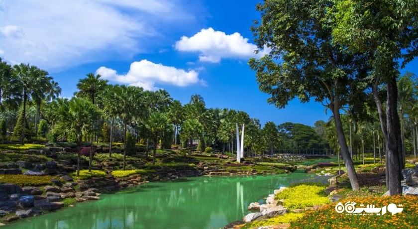 سرگرمی باغ گیاه شناسی گرمسیری نونگ نوچ شهر تایلند کشور پاتایا