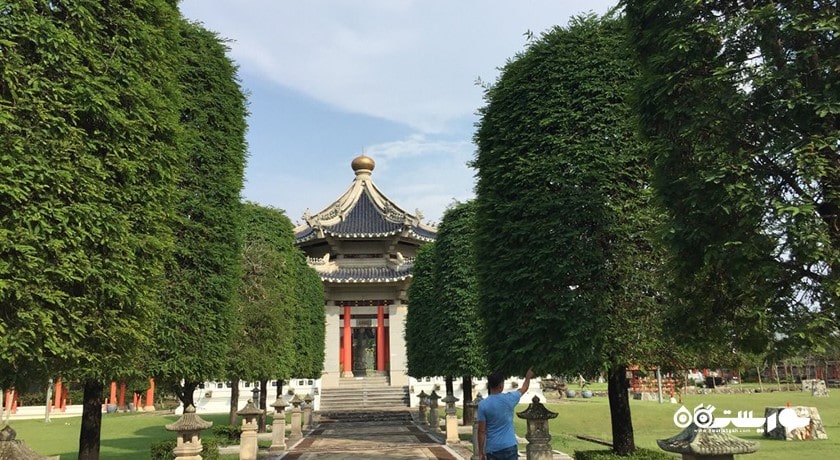 سرگرمی پارک سه پادشاهی شهر تایلند کشور پاتایا