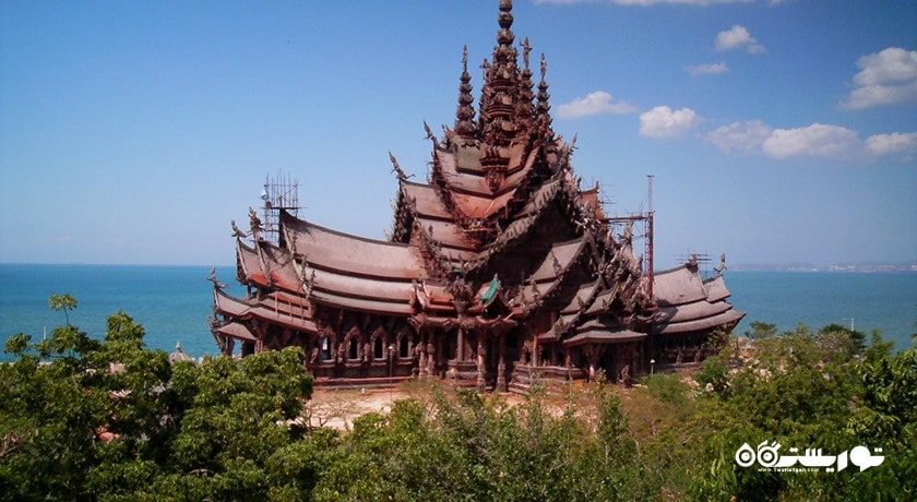  پناهگاه تروث (معبد حقیقت) شهر تایلند کشور پاتایا