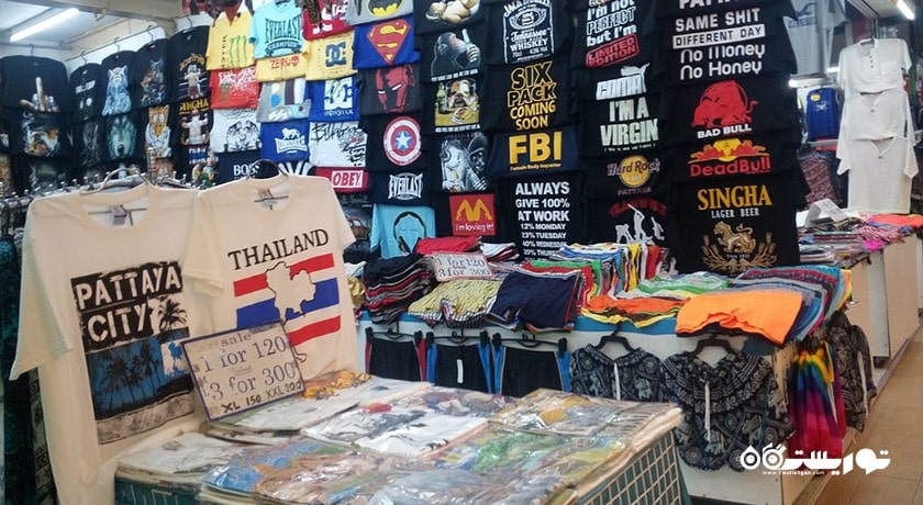 مرکز خرید بازار شبانه پاتایا شهر تایلند کشور پاتایا