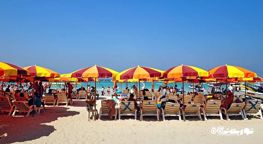 سرگرمی ساحل جامتین شهر تایلند کشور پاتایا