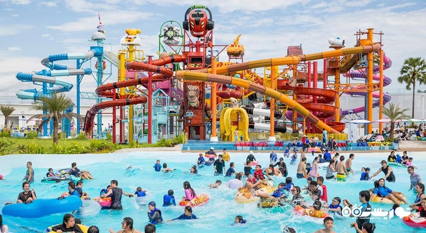 سرگرمی پارک آبی کارتون نتورک آمازون پاتایا شهر تایلند کشور پاتایا