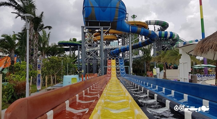 سرگرمی پارک آبی کارتون نتورک آمازون پاتایا شهر تایلند کشور پاتایا