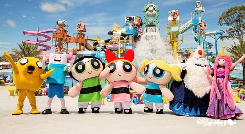 سرگرمی پارک آبی کارتون نتورک آمازون پاتایا شهر تایلند کشور پاتایا