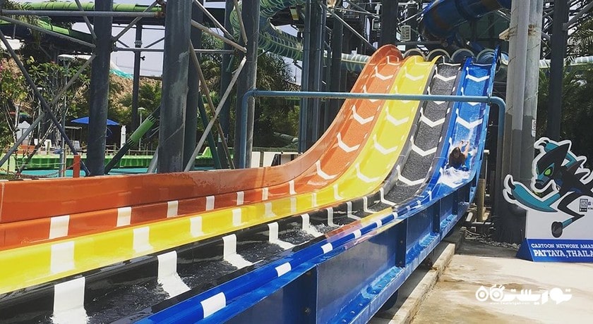 سرگرمی پارک آبی کارتون نتورک آمازون پاتایا شهر تایلند کشور پاتایا