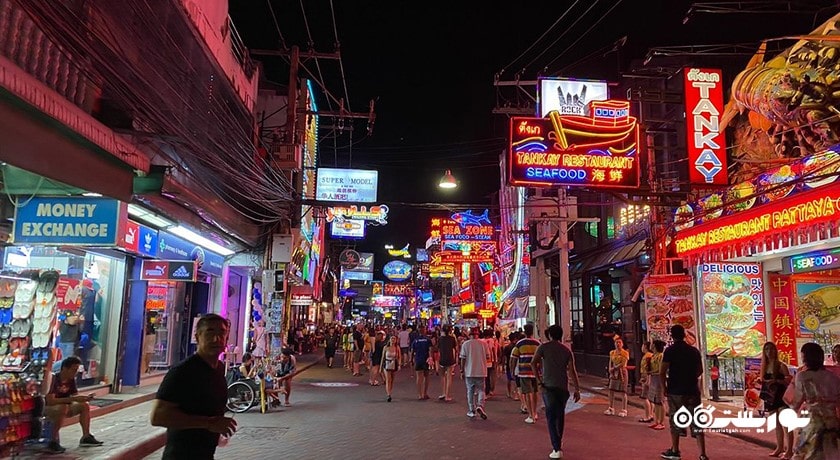 سرگرمی واکینگ استریت شهر تایلند کشور پاتایا