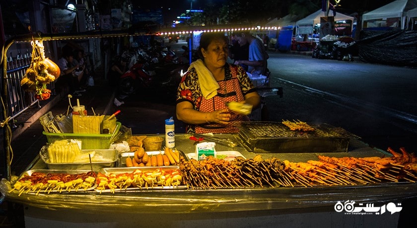 غذای خیابانی در پاتایا -  شهر پاتایا