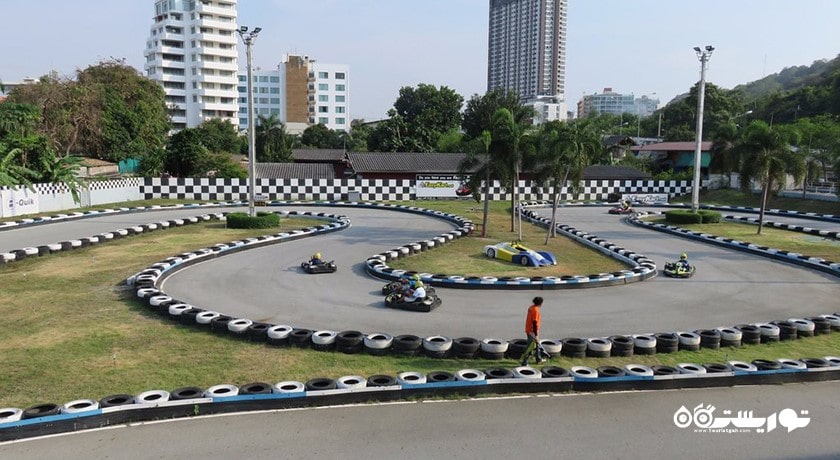 سرگرمی کارتینگ در پاتایا شهر تایلند کشور پاتایا