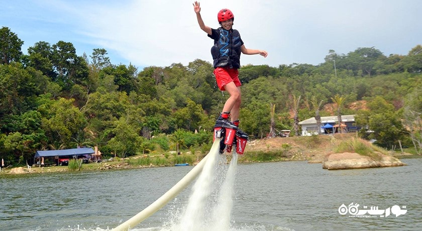 سرگرمی فلای بوردینگ در پاتایا شهر تایلند کشور پاتایا