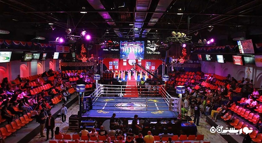 سرگرمی بوکس تایلندی موی تای در پاتایا شهر تایلند کشور پاتایا