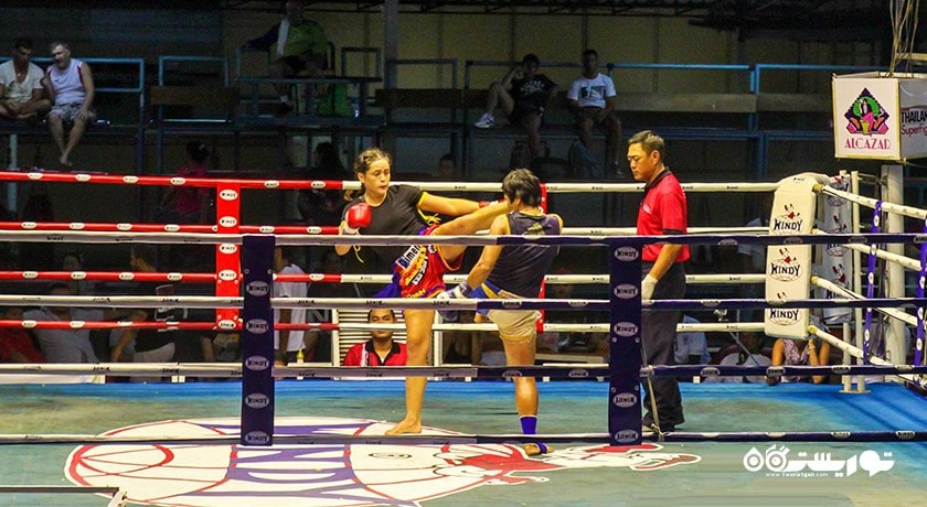 سرگرمی بوکس تایلندی موی تای در پاتایا شهر تایلند کشور پاتایا