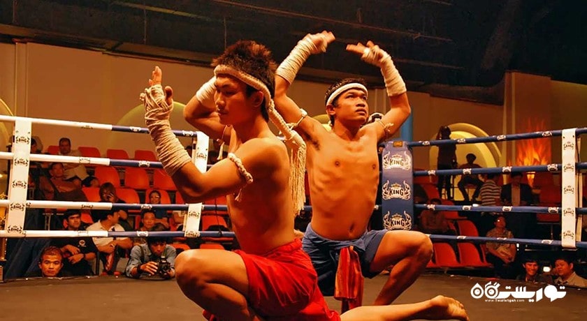 سرگرمی بوکس تایلندی موی تای در پاتایا شهر تایلند کشور پاتایا