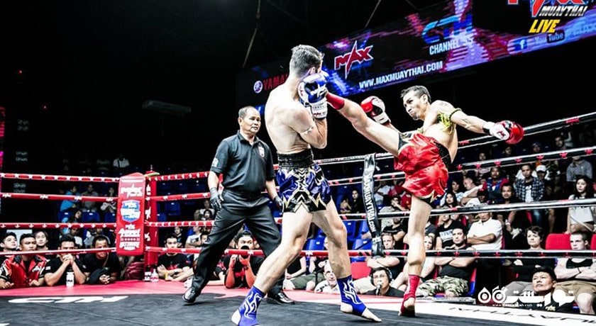 سرگرمی بوکس تایلندی موی تای در پاتایا شهر تایلند کشور پاتایا