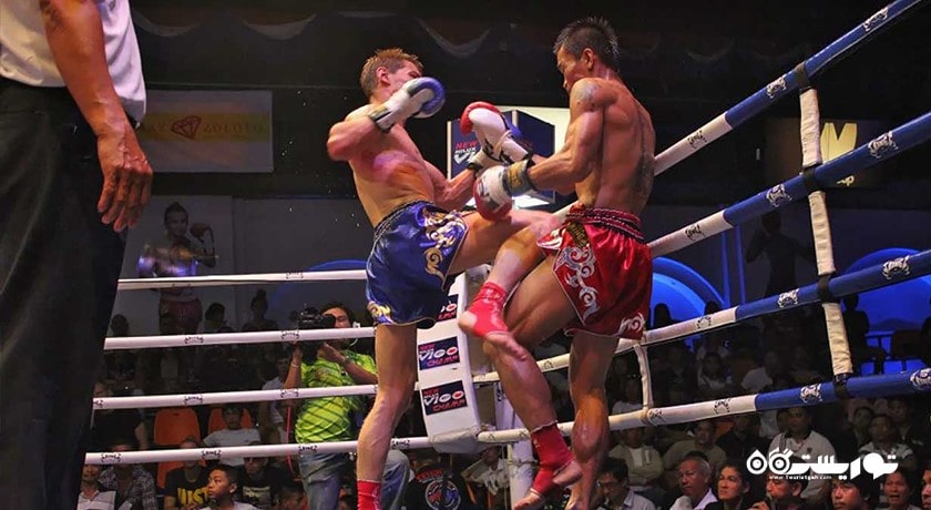 سرگرمی بوکس تایلندی موی تای در پاتایا شهر تایلند کشور پاتایا