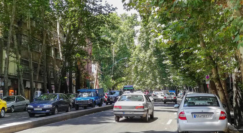 خیابان ولیعصر -  شهر تهران