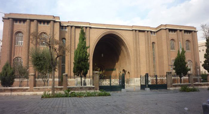  موزه ملی ایران شهرستان تهران استان تهران