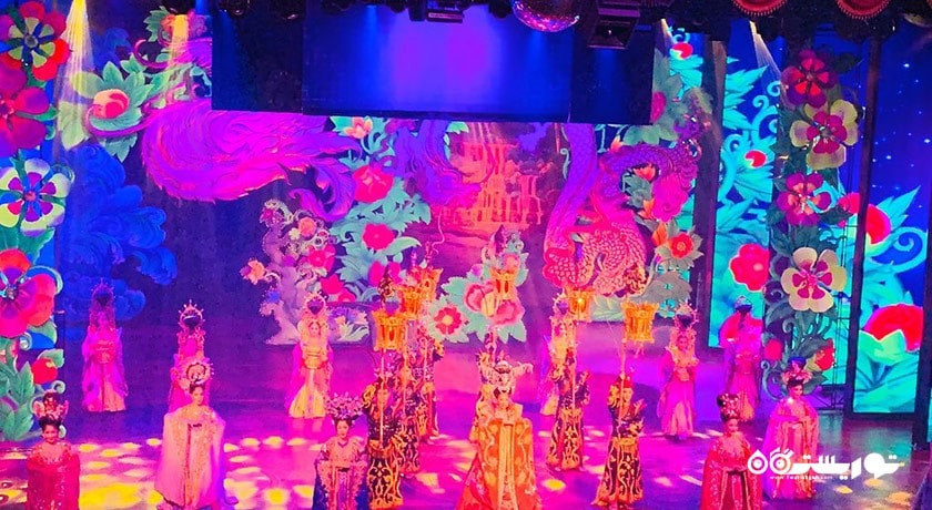 سرگرمی شو آلکازار در پاتایا شهر تایلند کشور پاتایا