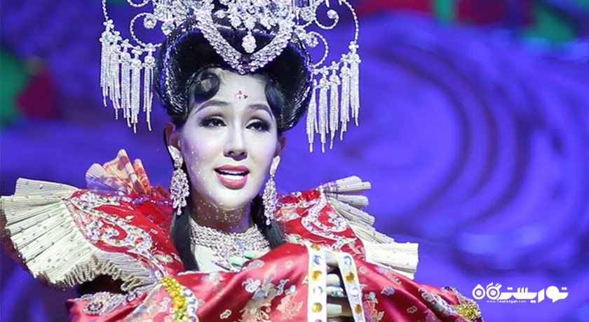 سرگرمی شو آلکازار در پاتایا شهر تایلند کشور پاتایا