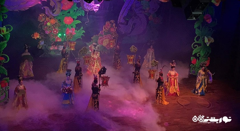 سرگرمی تیفانی شو شهر تایلند کشور پاتایا