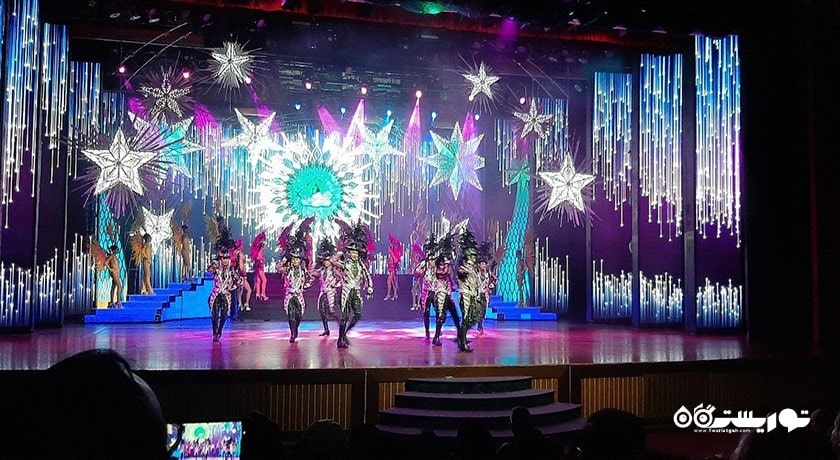 سرگرمی تیفانی شو شهر تایلند کشور پاتایا