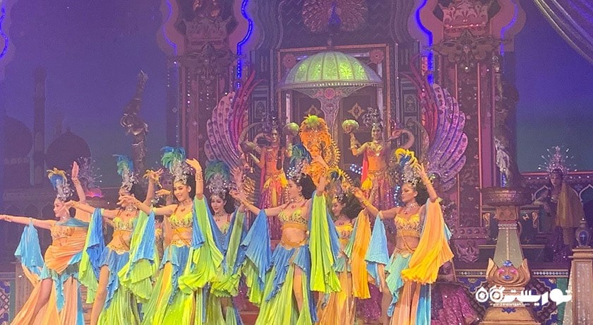 سرگرمی تیفانی شو شهر تایلند کشور پاتایا