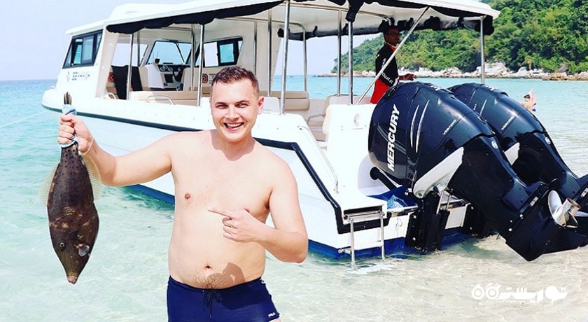 سرگرمی کو پای (جزیره بامبو) شهر تایلند کشور پاتایا