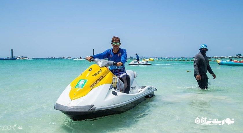 سرگرمی جت اسکی در پاتایا شهر تایلند کشور پاتایا
