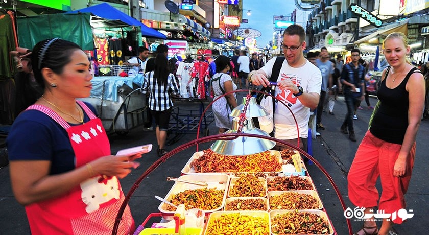 غذای خیابانی در بانکوک -  شهر بانکوک