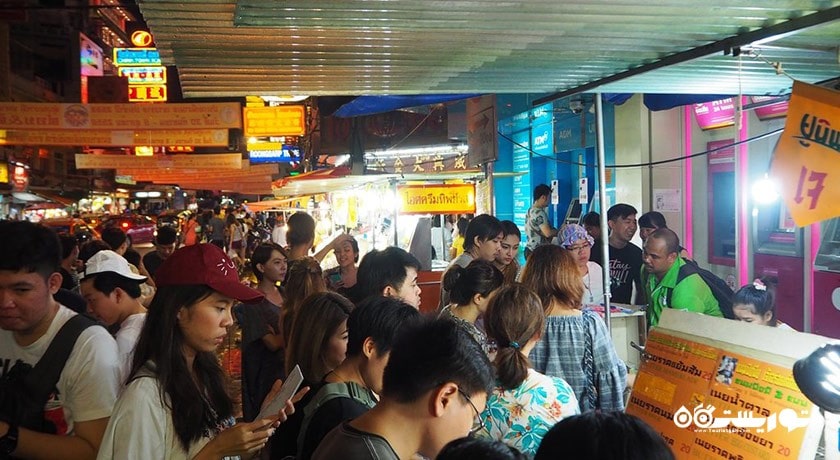  محله چینی ها در بانکوک شهر تایلند کشور بانکوک