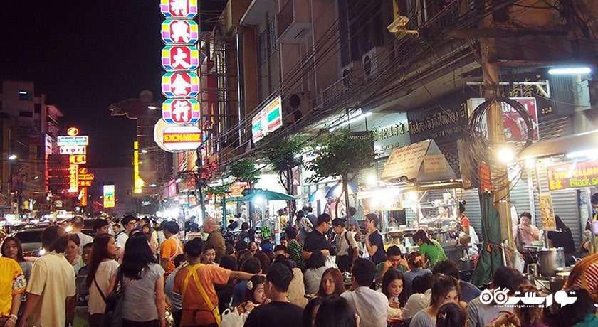  محله چینی ها در بانکوک شهر تایلند کشور بانکوک