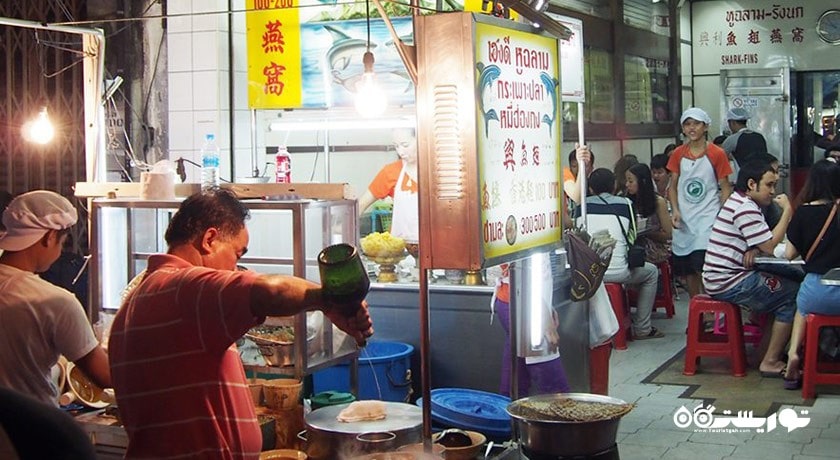  محله چینی ها در بانکوک شهر تایلند کشور بانکوک