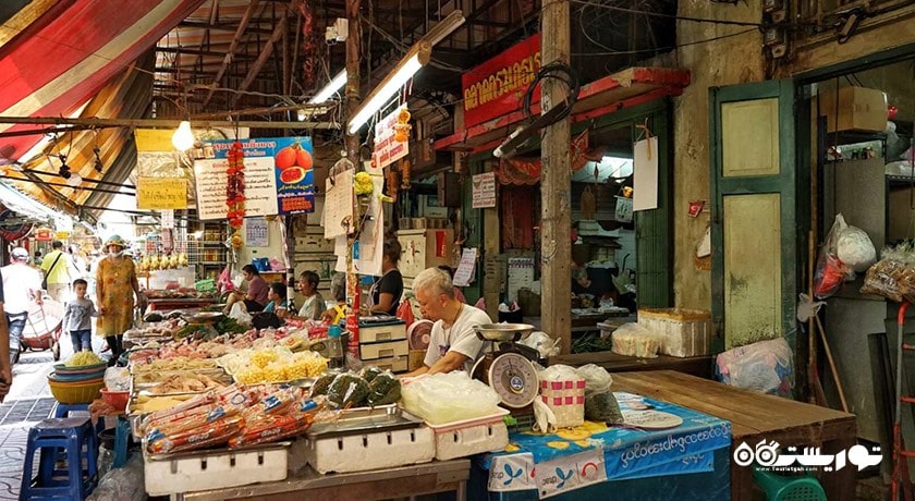  محله چینی ها در بانکوک شهر تایلند کشور بانکوک