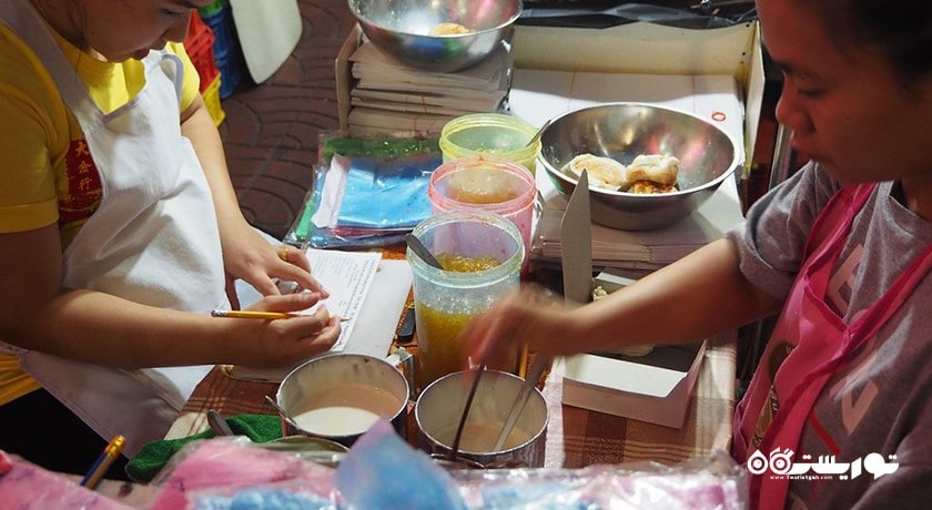  محله چینی ها در بانکوک شهر تایلند کشور بانکوک