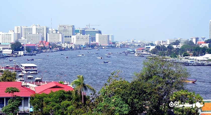  رودخانه چائوپرایا (چائو فریا) شهر تایلند کشور بانکوک