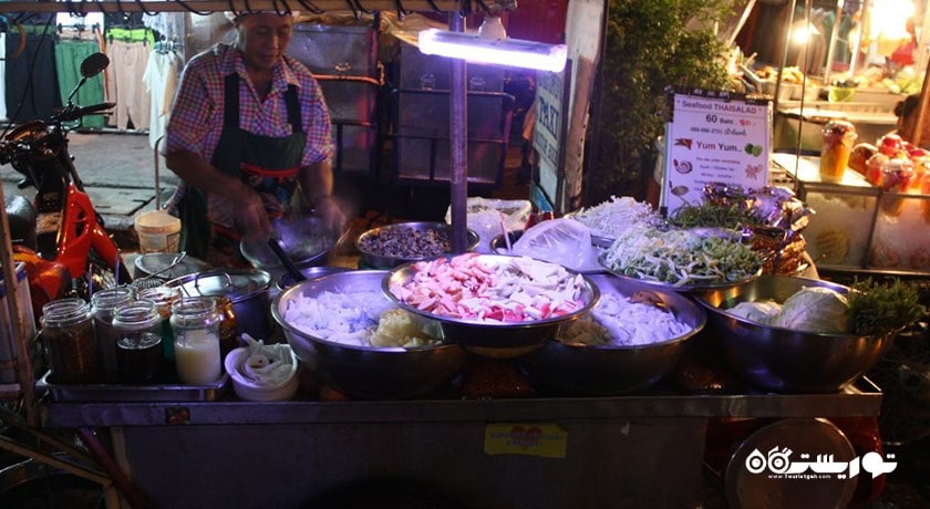  خیابان سوی رامبوتری شهر تایلند کشور بانکوک