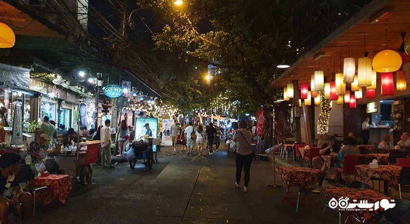  خیابان سوی رامبوتری شهر تایلند کشور بانکوک