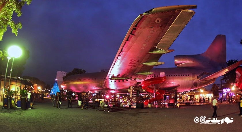 مرکز خرید بازارهای بانکوک شهر تایلند کشور بانکوک