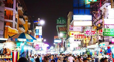 مرکز خرید بازارهای بانکوک شهر تایلند کشور بانکوک
