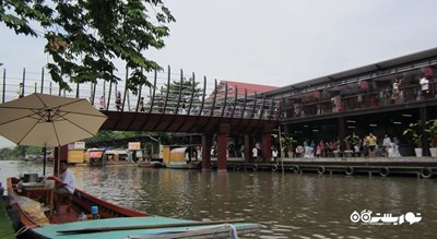 مرکز خرید بازارهای بانکوک شهر تایلند کشور بانکوک