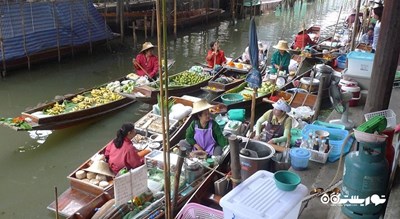  کانال های تانبوری شهر تایلند کشور بانکوک