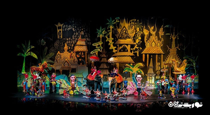 سرگرمی نمایش سیام نیرامیت شهر تایلند کشور بانکوک