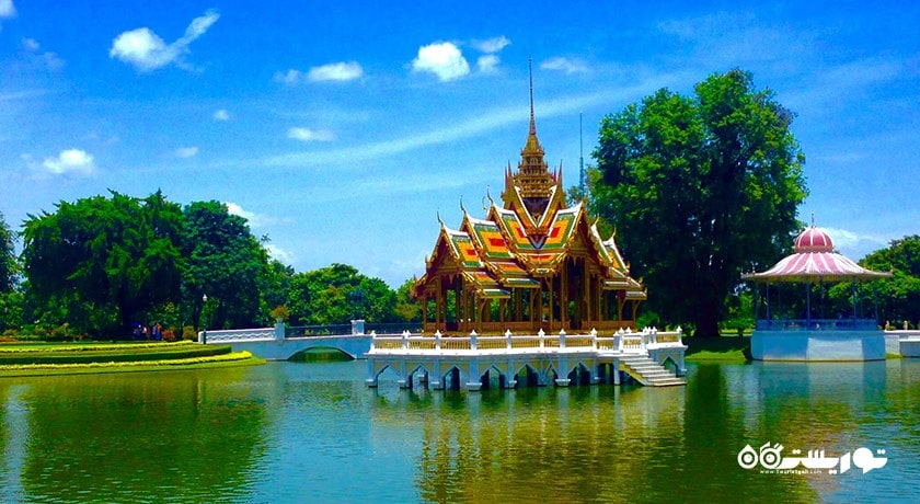  کاخ سلطنتی بانگ پا این شهر تایلند کشور بانکوک