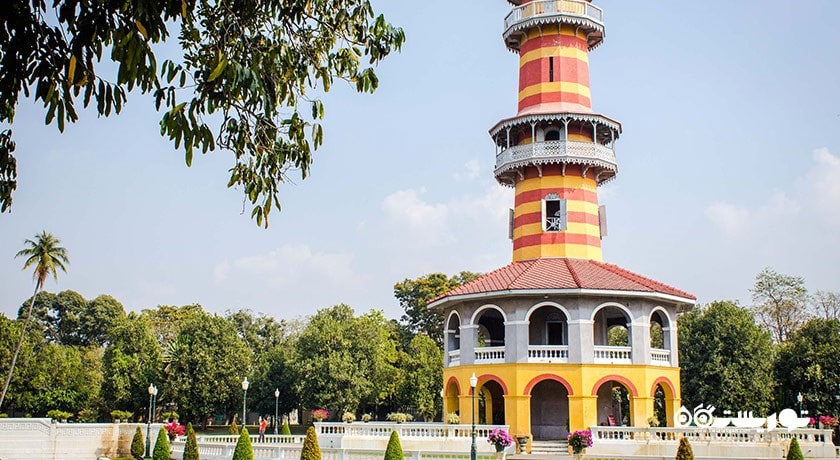  کاخ سلطنتی بانگ پا این شهر تایلند کشور بانکوک