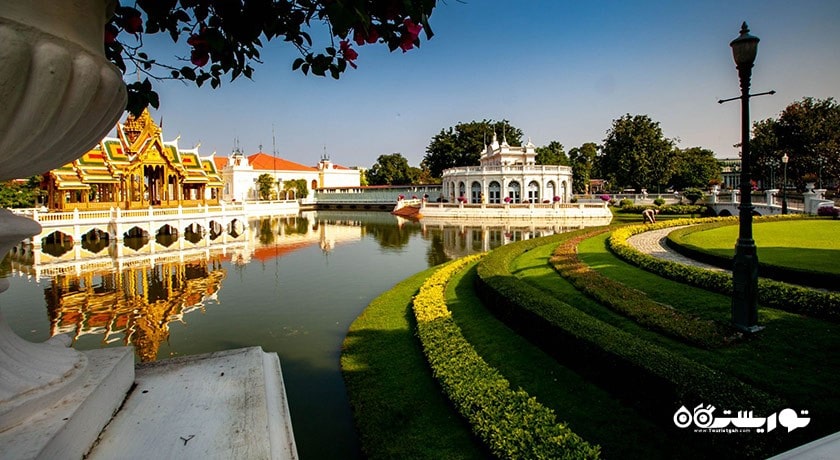  کاخ سلطنتی بانگ پا این شهر تایلند کشور بانکوک