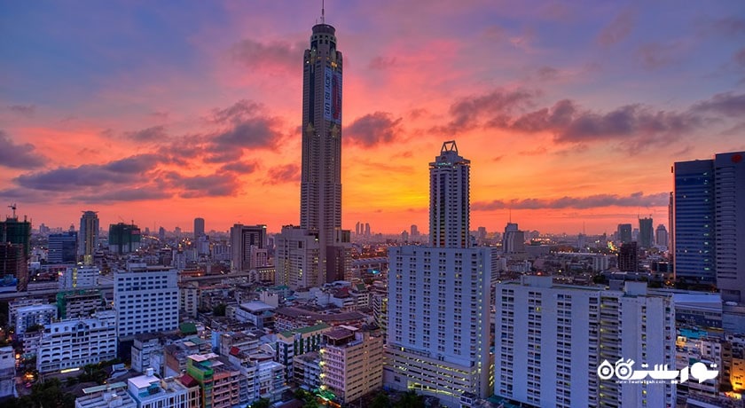  برج بایوک شهر تایلند کشور بانکوک