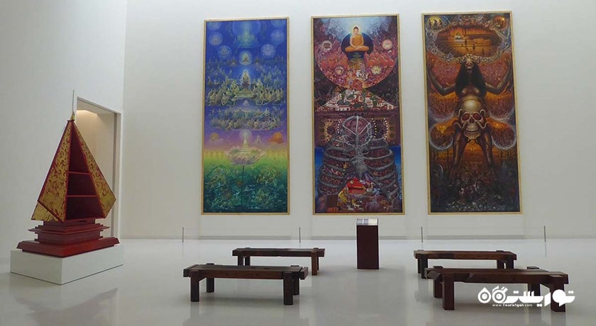  موزه هنرهای معاصر شهر تایلند کشور بانکوک