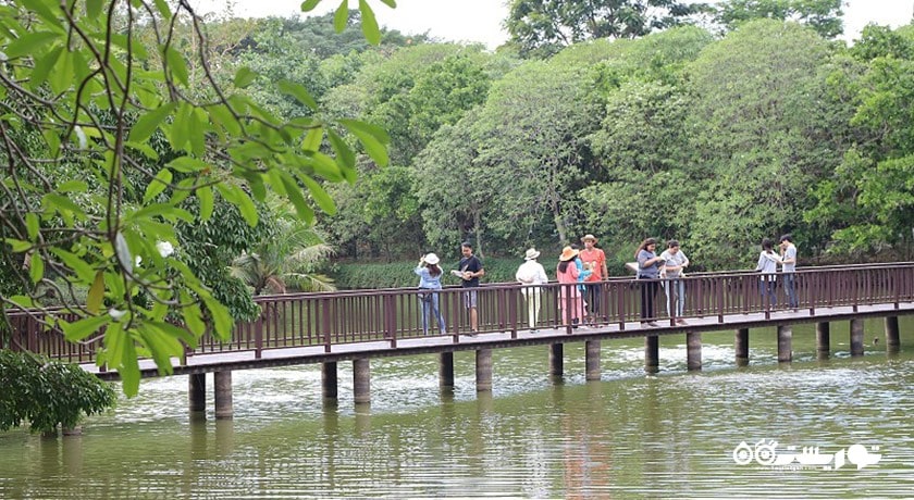 سرگرمی باغ گیاه شناسی و پارک سی ناکان کوین کان شهر تایلند کشور بانکوک