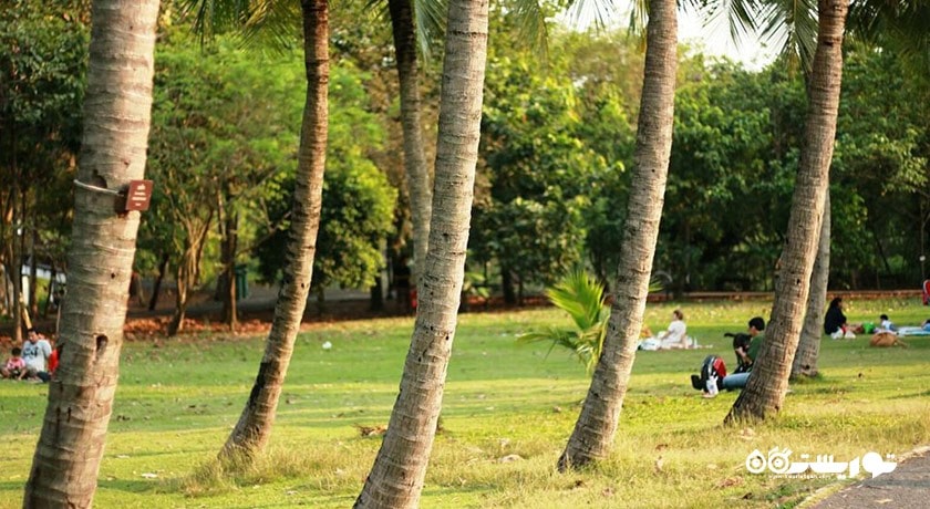 سرگرمی باغ گیاه شناسی و پارک سی ناکان کوین کان شهر تایلند کشور بانکوک