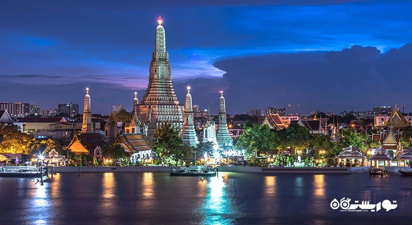  معبد آرون شهر تایلند کشور بانکوک