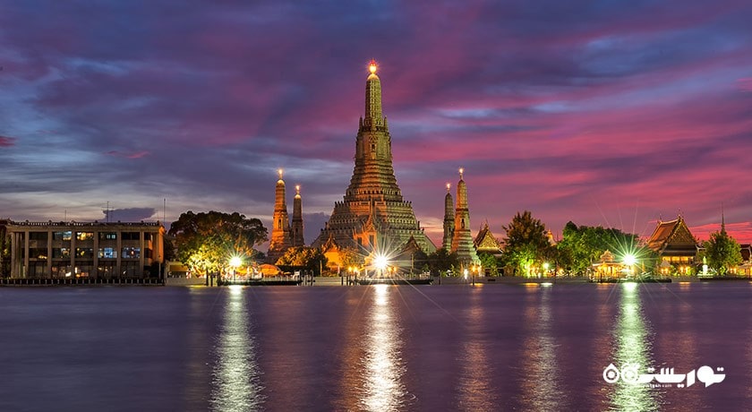  معبد آرون شهر تایلند کشور بانکوک